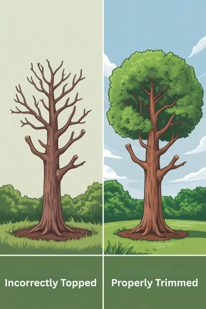 Common Mistakes to Avoid for Topping Trees